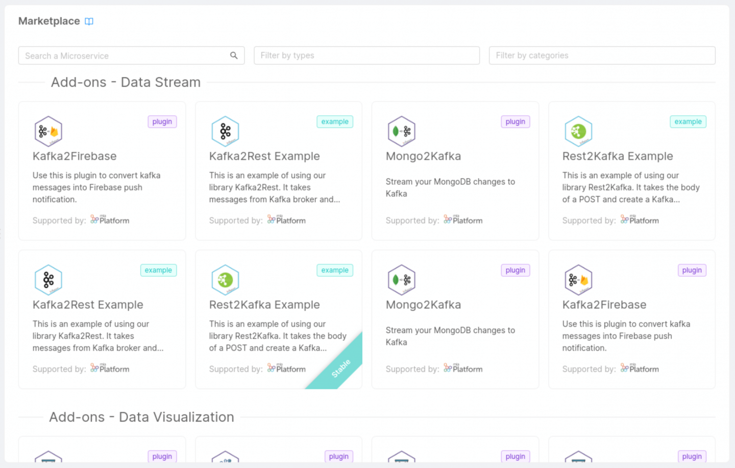 Mia-Platform Marketplace